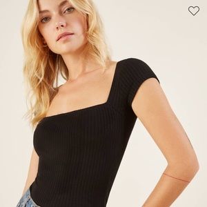 Reformation Bardot Top M